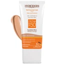 کرم ضد آفتاب کرم پودری هیدرودرم SPF50 پوست چرب و مختلط 40 میل - بژ طبیعی