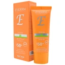 کرم ضد آفتاب SPF 50 اویدرم مدل Evisun مناسب پوست چرب حجم 40 میل- بژ متوسط