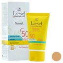 کرم ضد آفتاب لایسل مدل Sunsel SPF50 مناسب پوست چرب حجم 40 میل-شماره T3