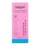 کرم ضد آفتاب ژنوبایوتیک SPF50 مناسب پوست معمولی تا خشک حجم 50 میل- رز روشن