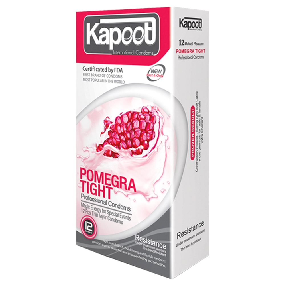 کاندوم مدل Pomegra Tight کاپوت بسته دوازده عددی