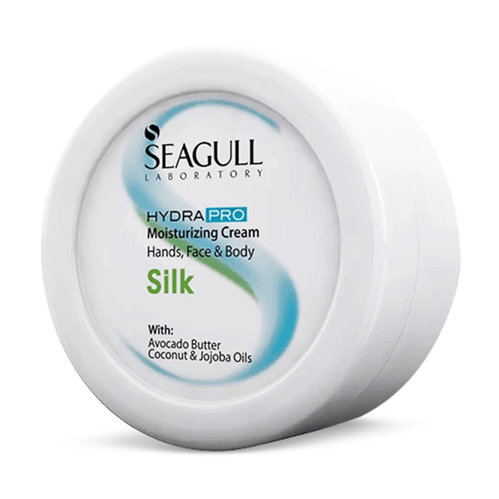 قیمت و خرید کرم مرطوب کننده دست، صورت و بدن سی گل مدل Silk حجم 100 میل