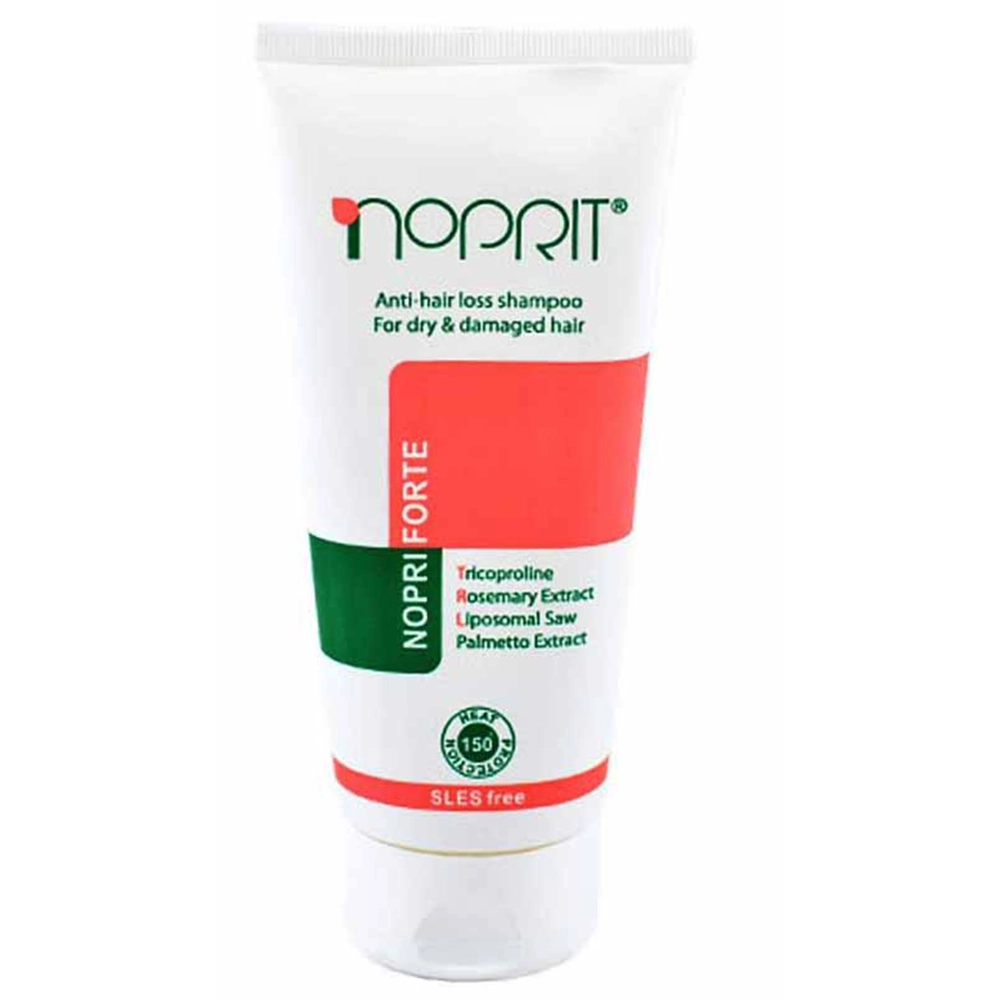 شامپو تقویت کننده نوپریت مدل Nopri Forte D مناسب موهای خشک و آسیب دیده حجم 200 میل