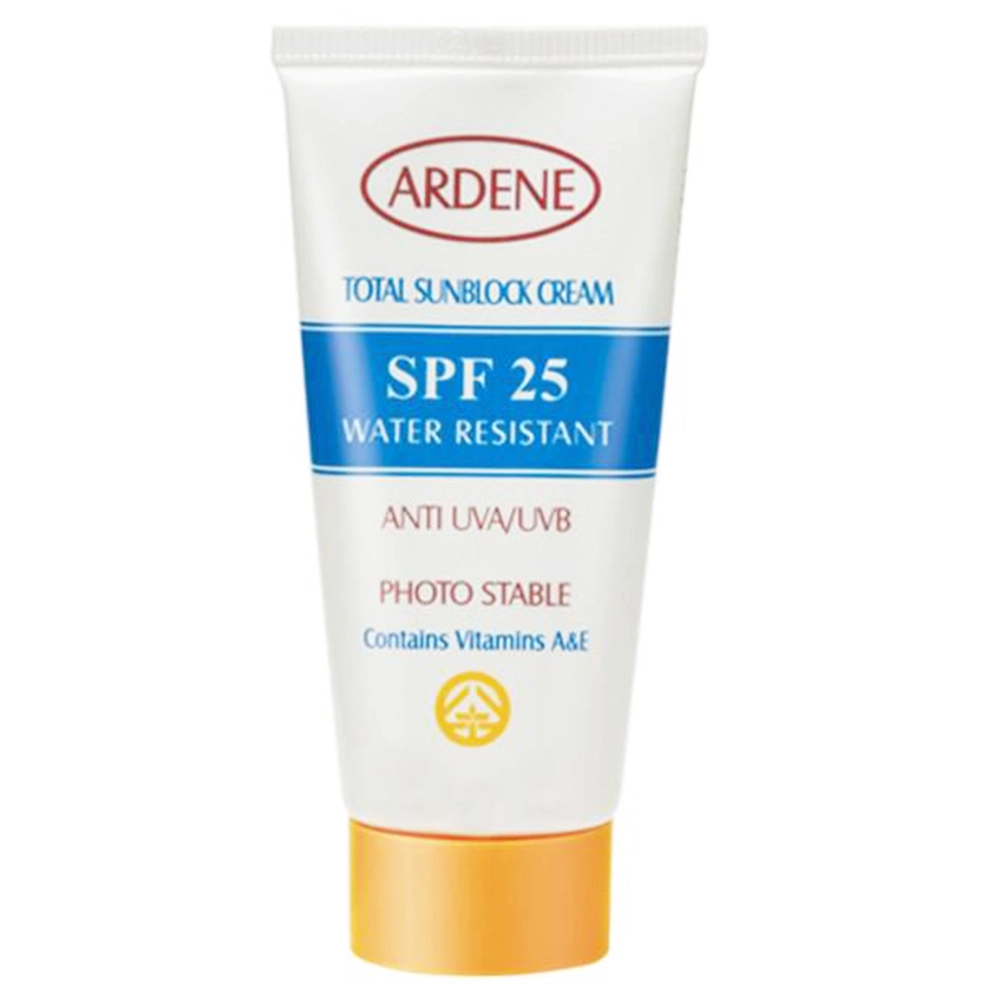 کرم ضد آفتاب  SPF25  آردن مناسب پوست خشک و معمولی وزن 50 گرمی