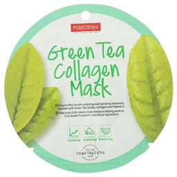 ماسک صورت پیوردرم حاوی عصاره چای سبز وزن 18 گرمی