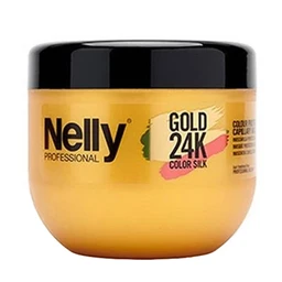 ماسک مو نلی مدل Gold 24K مناسب موهای رنگ شده حجم 500 میل
