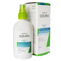 اسپری بدن ضد جوش آردن سری سبوما مدل SalIcyl 2 حجم 250 میل