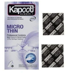 کاندوم کاپوت مدل Micro Thin بسته 12 عددی به همراه کاندوم گود لایف مدل Classic مجموعه دو عددی