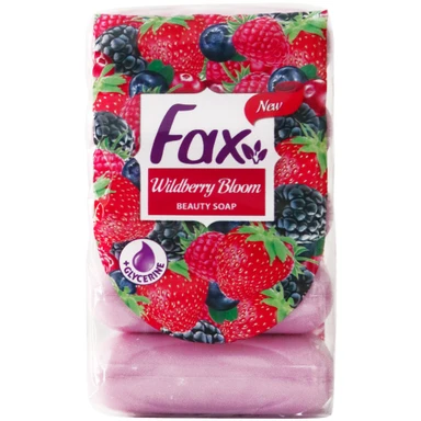 صابون فاکس مدل Wildberry Bloom با رایحه میوه های جنگلی بسته پنج عددی وزن 70 گرم
