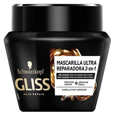 ماسک مو ترمیم کننده قوی شوآرتزکف پروفشنال سری گلیس حجم 300 میل (نیاز به آبکشی) – مشکی