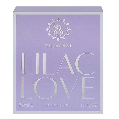 ادو پرفیوم جیبی زنانه برندینی مدل Lilac Love حجم 33 میل
