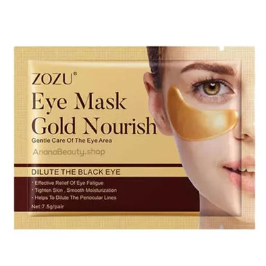 ماسک زیر چشم مغذی طلا زوزو مدل Gold Nourish
