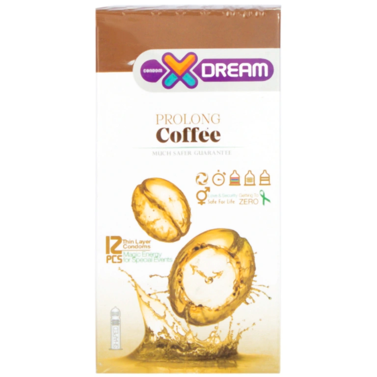 کاندوم قهوه ایکس دریم 12 عددی