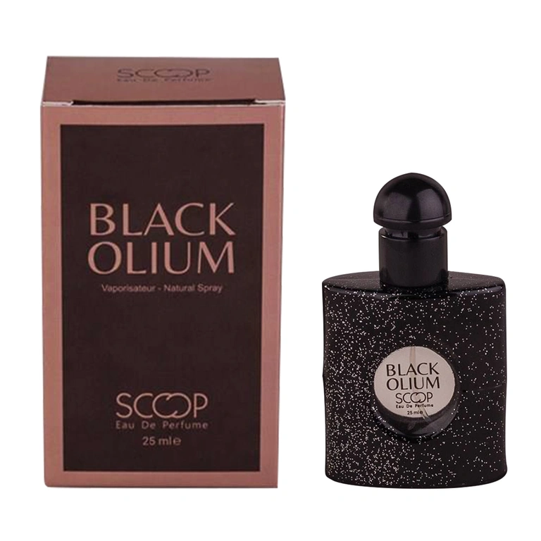 عطر جیبی زنانه اسکوپ مدل Black Olium حجم 25 میل