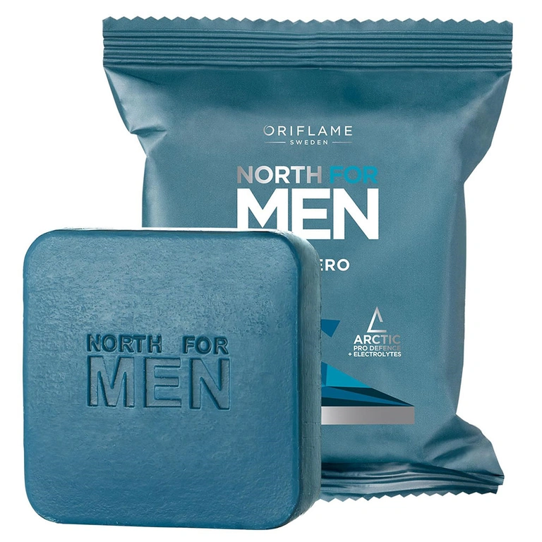 صابون مردانه اوریفلیم سری North For Men مدل Subzero وزن 100 گرمی - شماره 35887