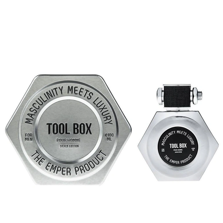 ادو تویلت مردانه امپر مدل Tool Box Silver حجم 100 میل