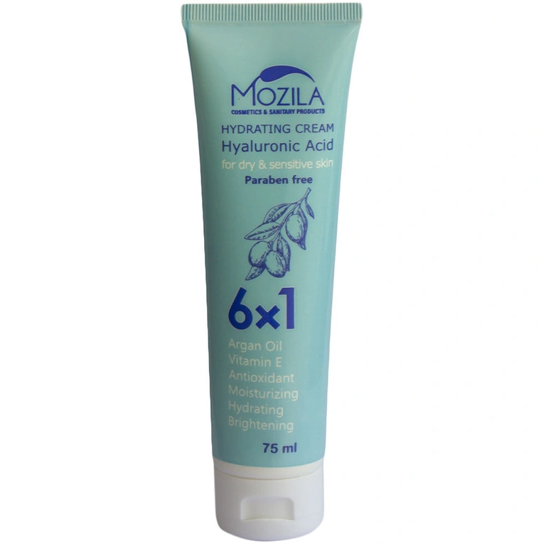 کرم آبرسان موزیلا حاوی روغن آرگان مناسب پوست خشک و حساس حجم 75 میل